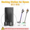 V11 Nástěnný držák nabíječky pro Dyson V11 V15 Dokovací stanice pro vysavač Držák Příslušenství nabíjecího doku SV14 SV15 SV17 SV22
