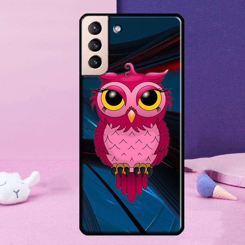 

Модный Мультяшный Чехол-Сова для Samsung Galaxy S25 Ultra S24 S23 Ultra S9 S10 S20 S21 S22 Plus S24 FE Galaxy S20