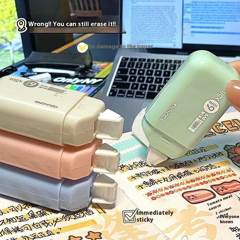 4Pcs/1Set Double-Sided Adhesive Dots Glue Tape Acid Free & Safe Permanent Tape Roller Tape