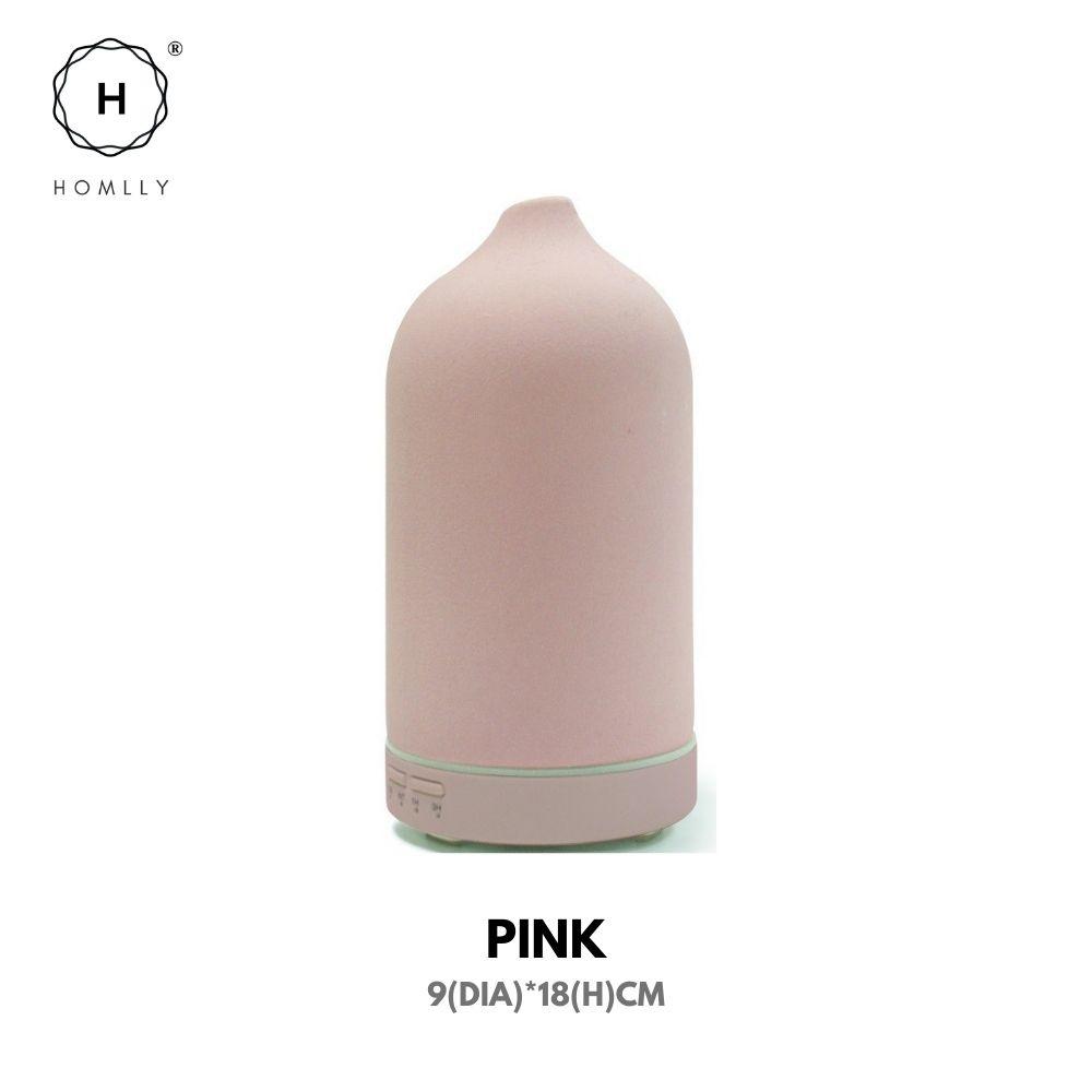 Homlly Ceramic Aromatherapy Essential Oil Diffuser Humidifier (120ml)