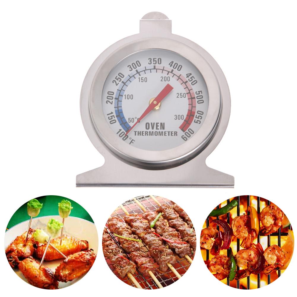 Stainless Steel Temperature Oven Thermometer Gauge Kitchen Food