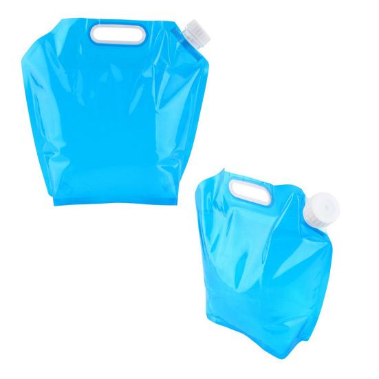 5L/10L Foldable Drinking Water Container Bag for Outdoor Camping Hiking Picnic