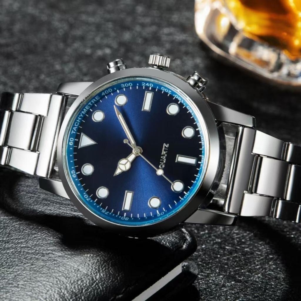 Ceas de mână pentru bărbați cu curea din oțel, stil business, casual, pentru studenți, băieți, ceas sport, ceas cu cuplu, cuarț