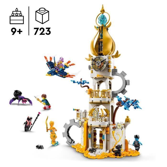 LEGO® 71477 DREAMZzz La Tour du Marchand de Sable, Jouet de Château avec Araignée et Oiseau, avec Figurines Sorcière