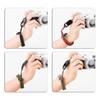 Handmade Woven Camera Wrist Strap with Safer Connector 50Kg Load-bearing Universal Fit Camera Hand Strap Wrist Lanyard