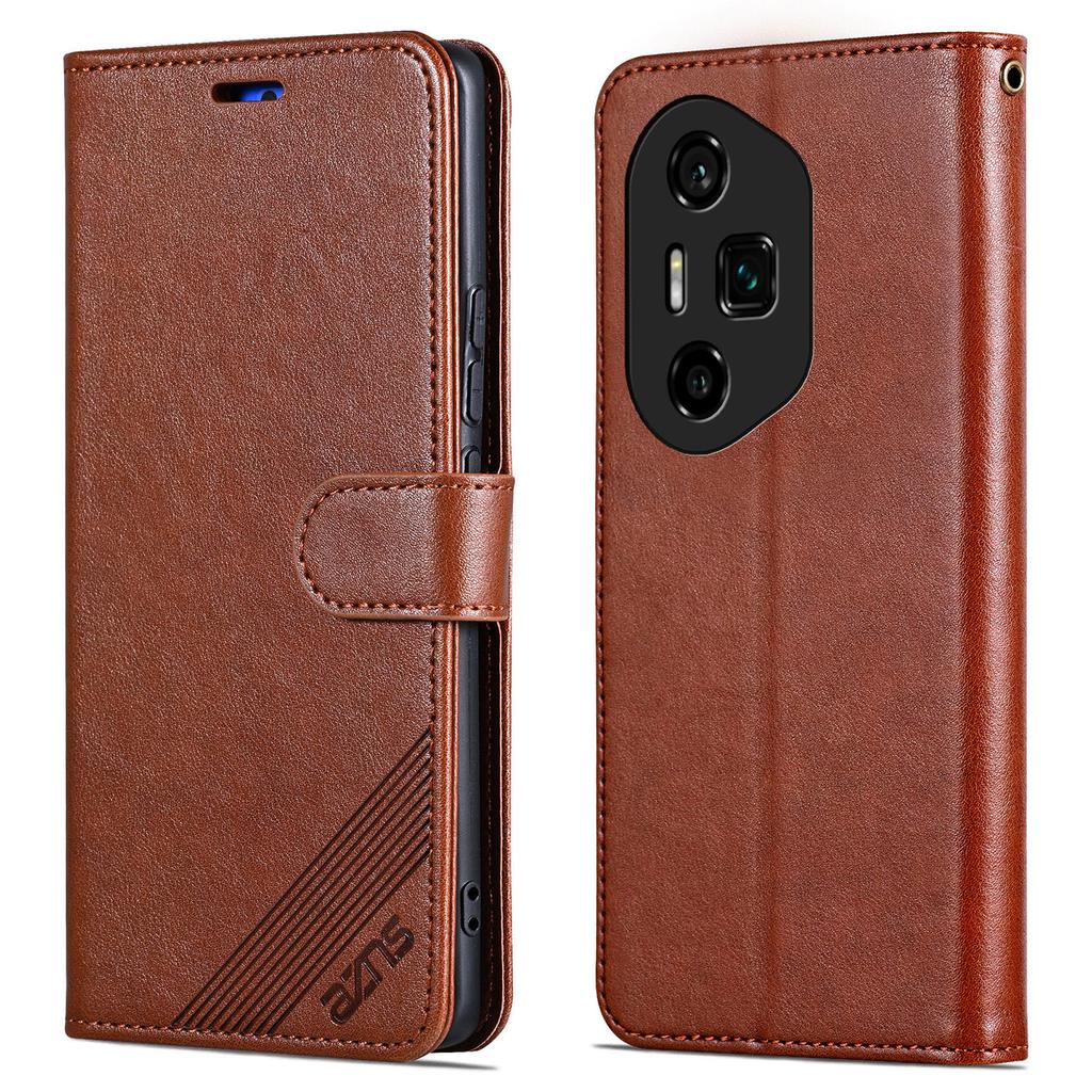 AZNS For Honor 300 Ultra Case Anti-Scratch PU Leather Stand Wallet Phone Cover