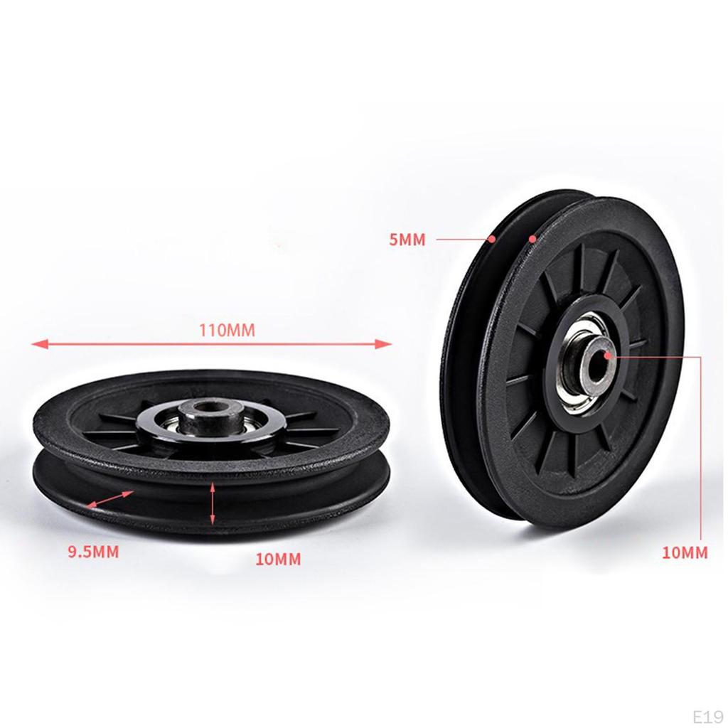 Fitness Bearing Pulley Wheel Gym Accessories Part for System