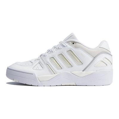 Midcity Low Fashion Versatile Shock Absorption Non-Slip Wear-Resistant Low-Top Basketball Shoes Unisex Sneakers White ID5391