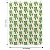 Froggy Chair Throw Blanket Luxurious Soft Fuzzy Blanket for Sofa Bed