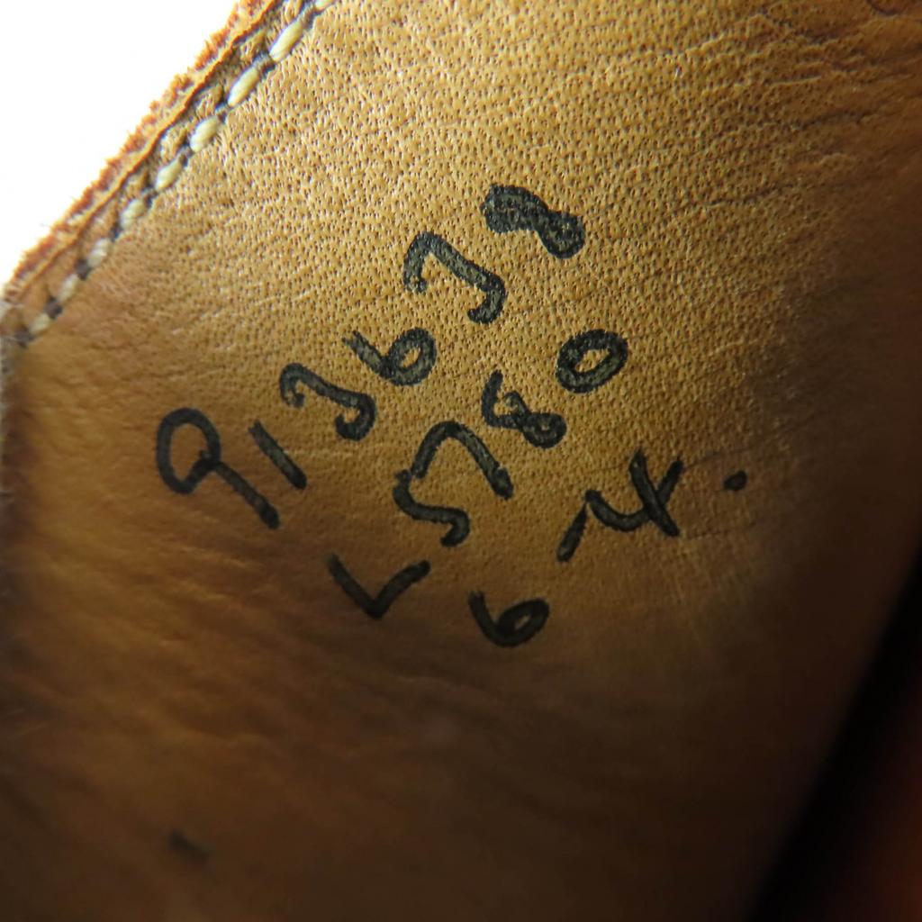 Great Tricker's boots Moulton Wingtip Country Boots Leather Brown Women L5780 Used