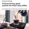 2kg 0.1g Digital Smart Drip Coffee Scale Timer Household Drip Kitchen Scales Weighing Double-row Display Weight with Timer
