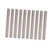 10pcs RC Motor Shaft 3x28.5mm RC Brushless Motor Shafts Replacement with Circlips Position Flat Position for Brushless Motor