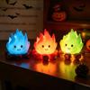 Christmas Night Light with Flameless Candle, Decorative Lamp for Kids Birthday Gift, Desktop Table Decor