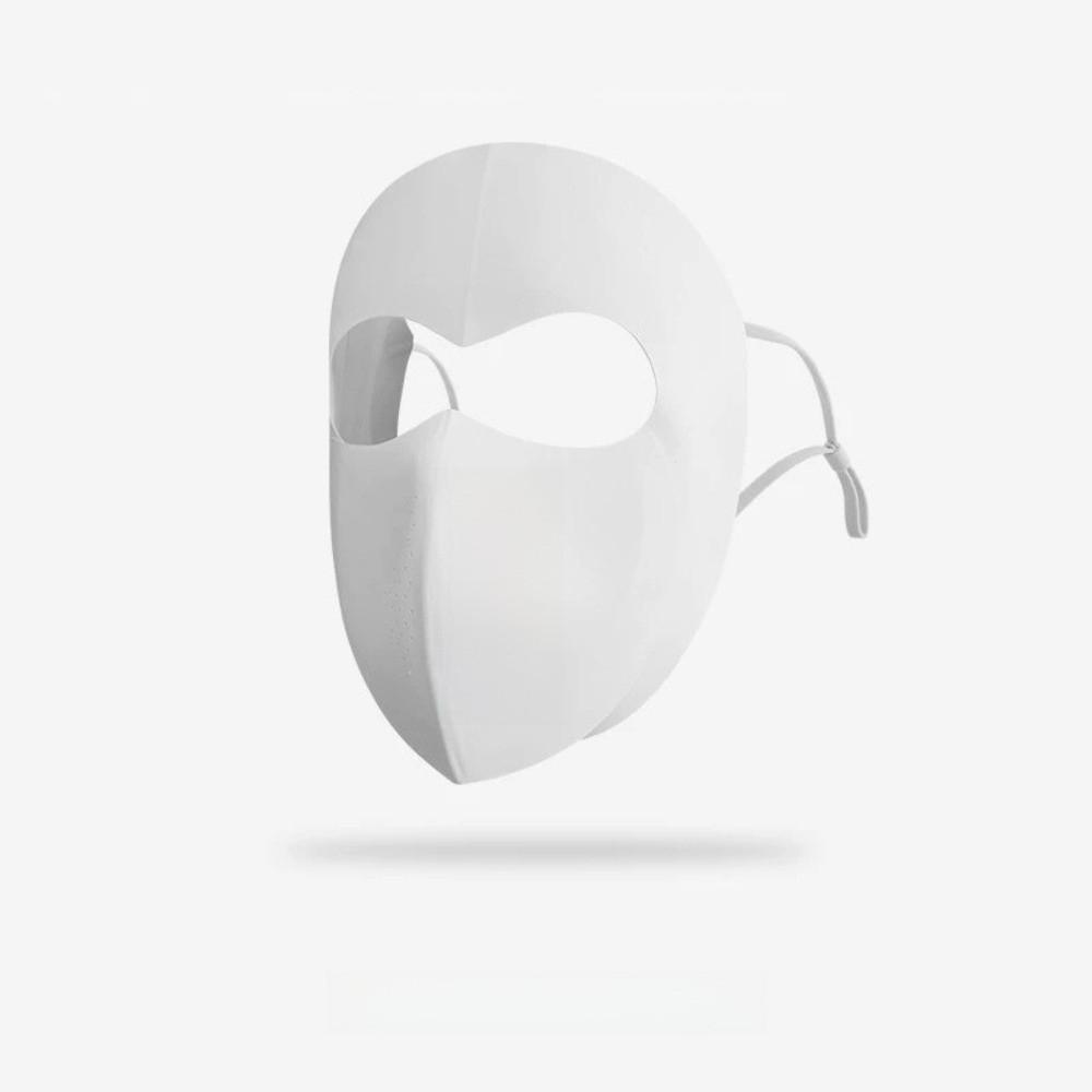 Elegant Sun-protection Mask Nylon Ice Silk Drinking Mask  Outdoor Activities