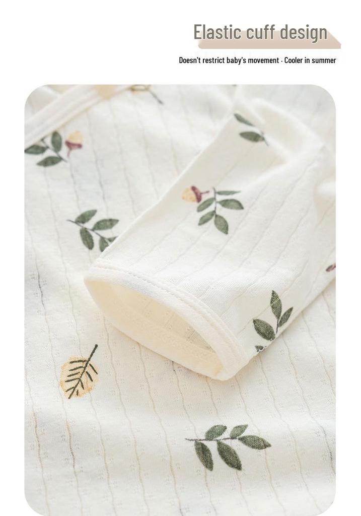 Newborn Ultra-Thin Cotton Bodysuit Set: Long Sleeve, Boneless, 0-3 Months