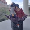Naruto Sasuke Uchiha Brother Reconciliation Summon Series anime figures Fierce position Divine Rasengan can Move PVC toys Gift