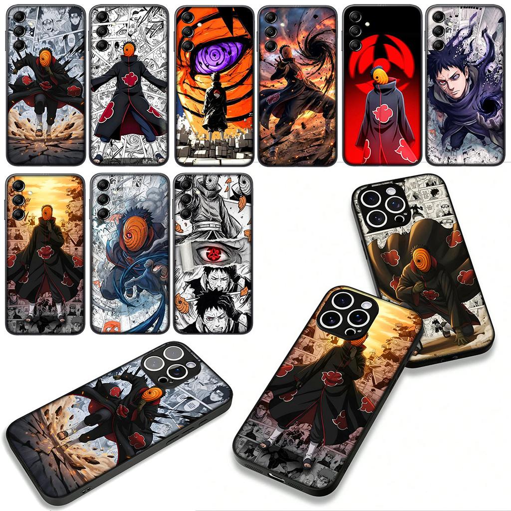Phone Cover Obito Uchiha Tobi Narutos Casing for Xiaomi Redmi Note 14 12 13 ProPlus A4 A3 Pro Plus 12C 13C 14C 5G + Case