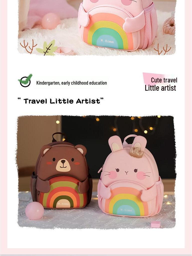 Cute 3-6 Year Old Kids' Backpack for Boys & Girls