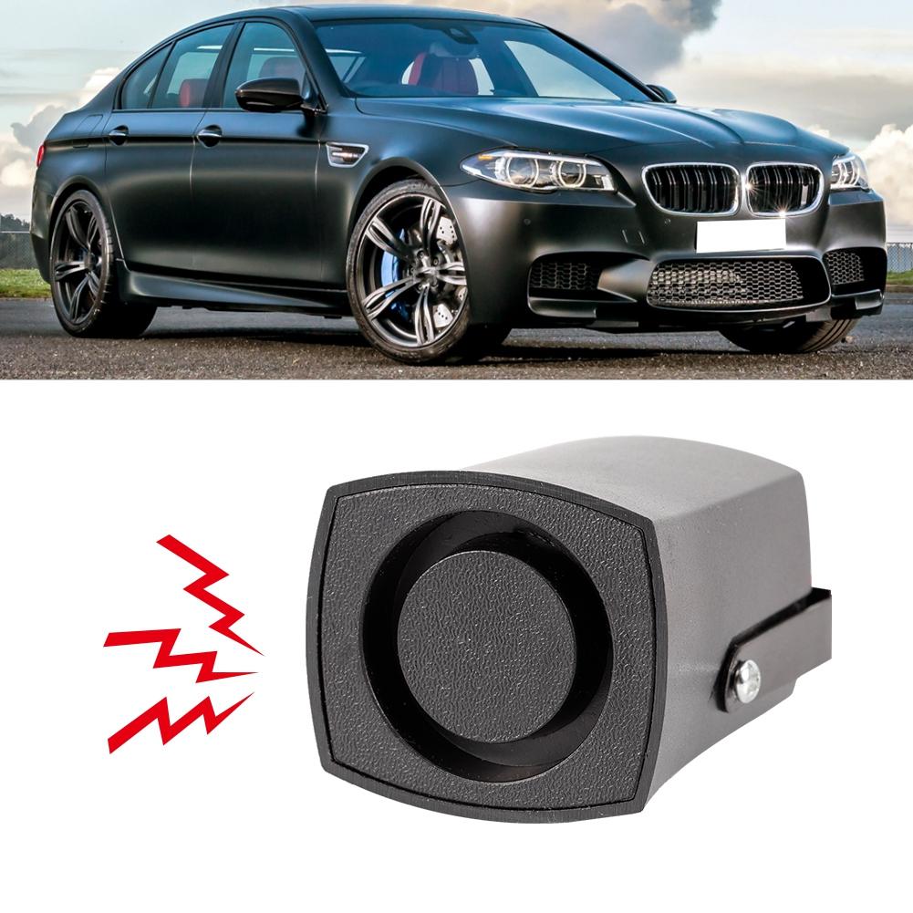 Universal 12V 115db Car Reversing Alarm Back Up Horn Beeper Buzzer Black