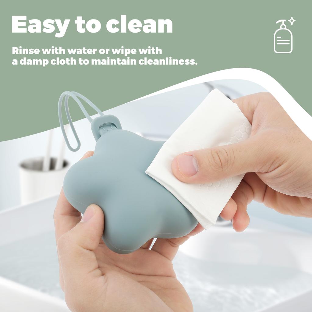 3PCS/Set Silicone Nipple Storage Bag For Newborns Food Grade Personalized Kids Pacifier Holder Portable Star Shape Nipple Case