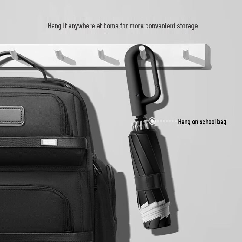 MAYDU M3395 Automatic Reverse UV Sun Rain Umbrella