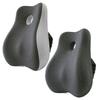 Memory Foam Massage Lumbar Support Pillow Back Pain Relief Non-Slip Chair Cushions Adjustable Straps Improve Posture