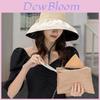 Outdoor Sun Protection Hat With Large Brim For Women Summer Uv Shield Waterproof Breathable