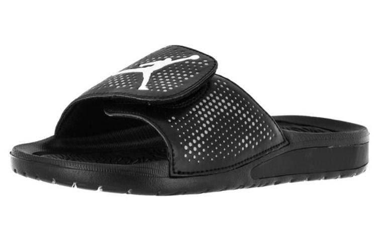Men's Slippers Air Jordan Hydro 5 Sandal Black Minimalistic Slippers Gs