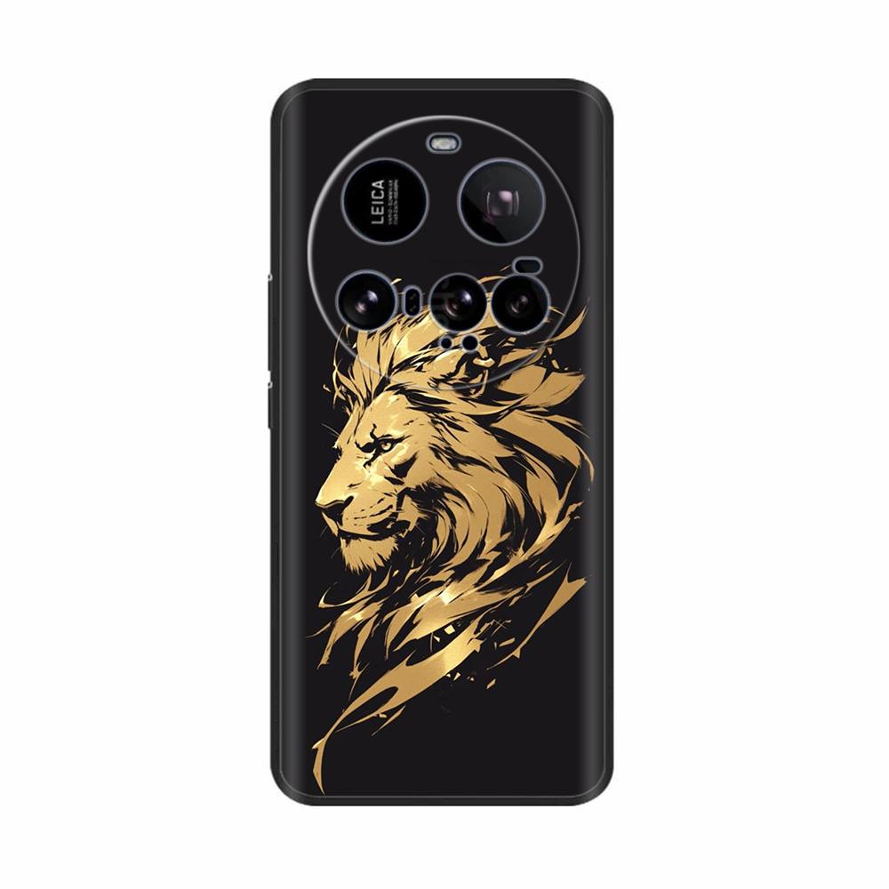 For Xiaomi 15 Ultra Case Soft TPU Silicone Shockproof Cartoon Cat Lion Phone Cover For Xiaomi 15Ultra Phone Cases Xiaomi15 Ultra