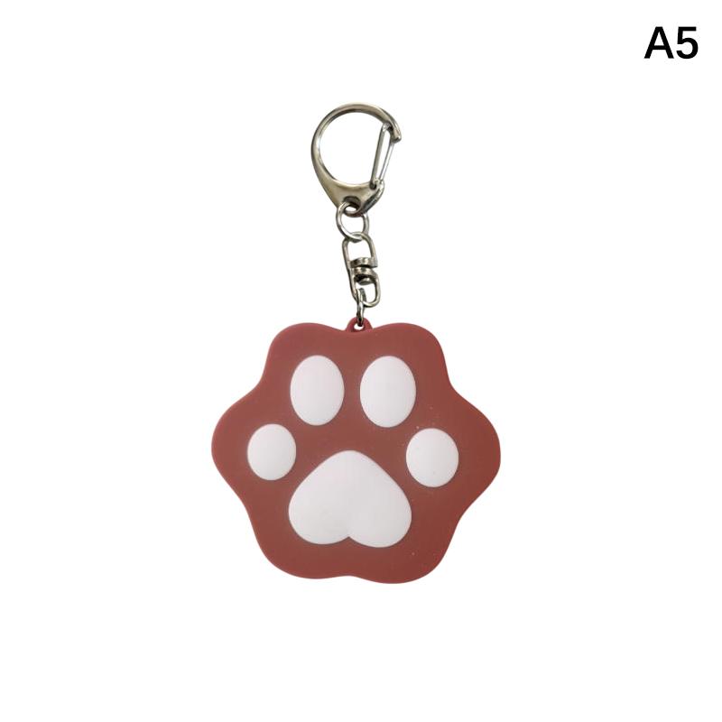 Paw Print Girl Shaped Ampoule Bottle Opener Keychain Rubber Cutter Aid Medication Vial Breaker Tool For Home Nurses And Doctors