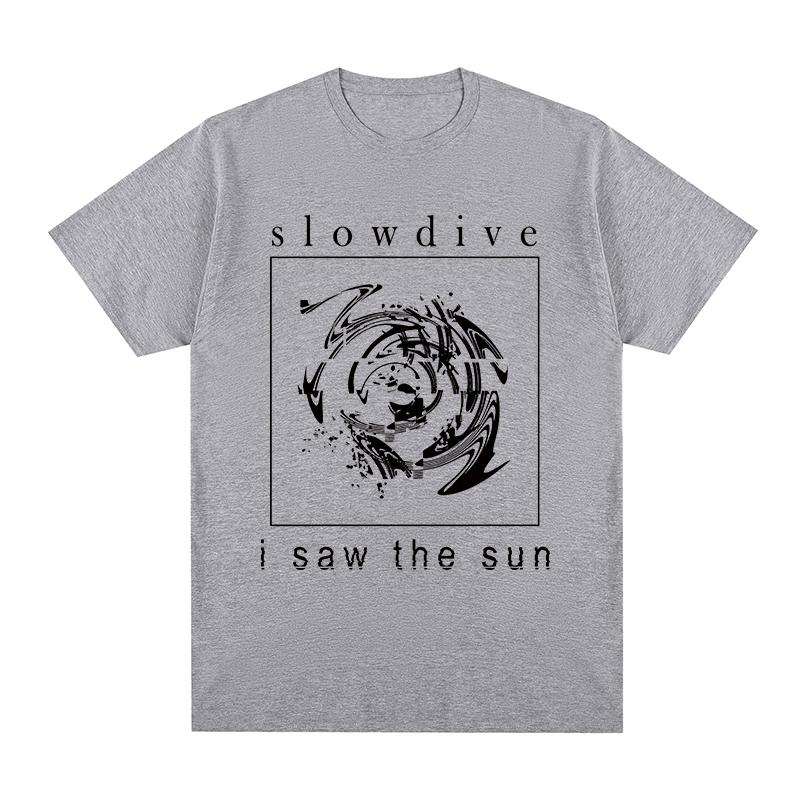 Slowdive Saw The Sun Vintage T-Shirt Mode Lässig Streetwear Baumwolle Herren T-Shirt Neues TEE TSHIRT Damen Oberteile