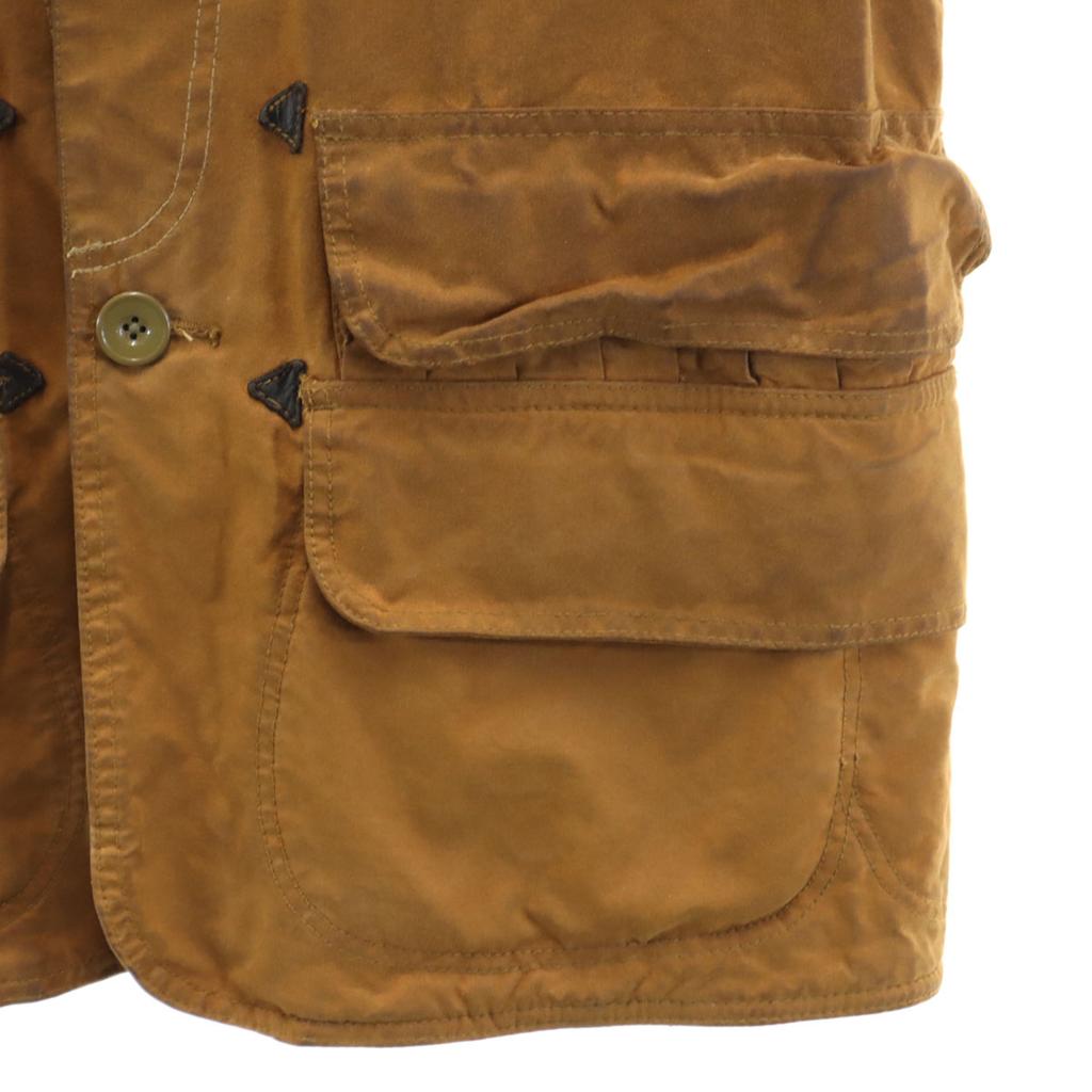 Polo by Ralph Lauren Oil Coating Hunting Jacket L Brown Men's Used