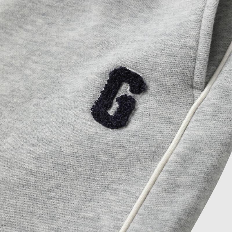 Gap Women's Big G Embroidered Velvet Wide-Leg Sweatpants