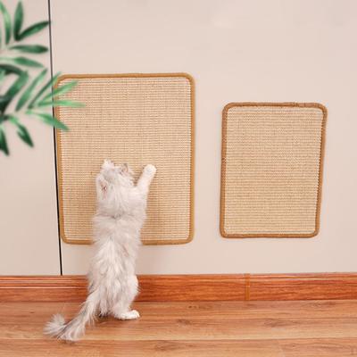 Sisal Cat Scratching Pad Mat Floor Wall Scratch Sofa Protector
