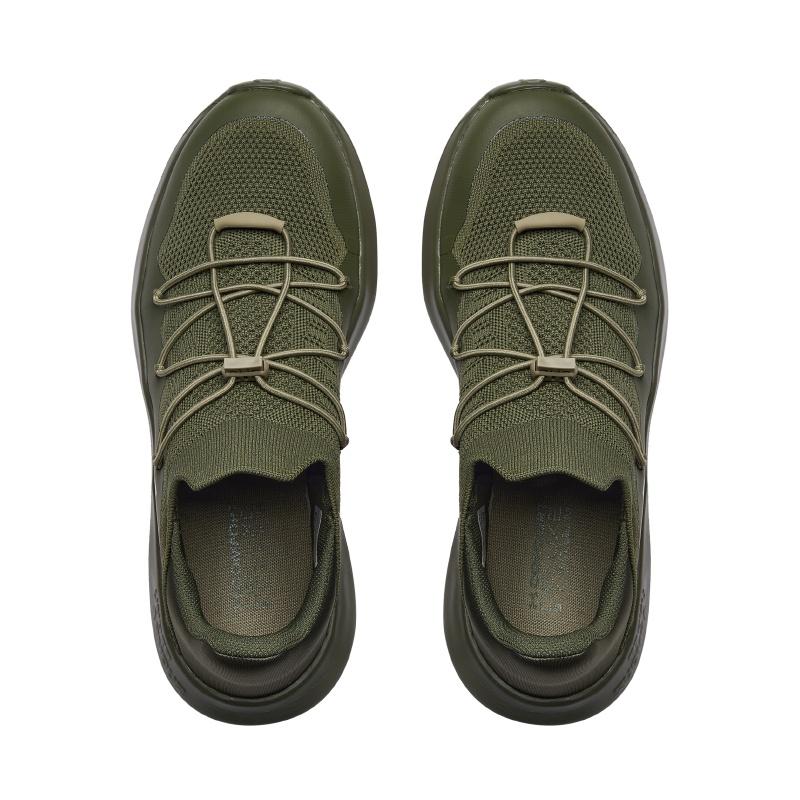Under Armour Easy Step Comfortable Slip-On Low-Top Casual Shoes Unisex Sneaker Dark-Green 6007578-390
