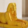 Sběratelská figurka egyptské sfingy, Mini soška sfingy tištěná 3D, Vintage egyptský suvenýr pro dekoraci domácího stolu