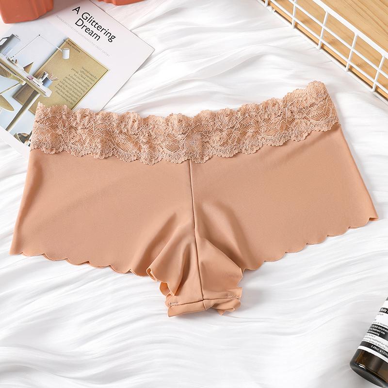 

Сексуальні трусики великого розміру з тваринним принтом, безшовні боксери з крижаного шовку, трусики із середньою посадкою для спорту та фітнесу для жінок S