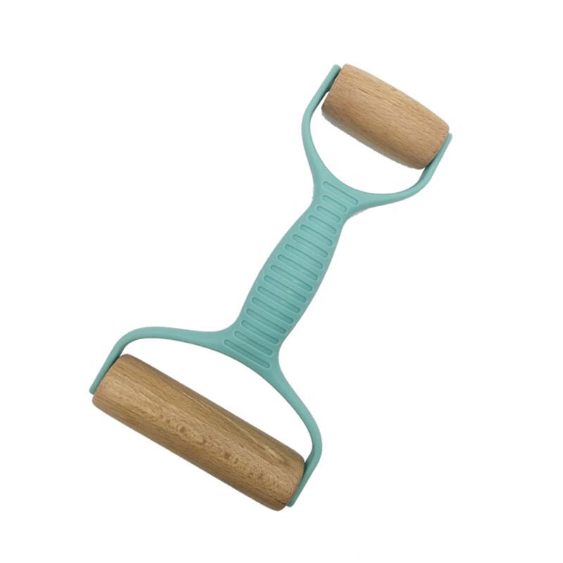 Dual-Head Rolling Pin & Dough Cutter Set