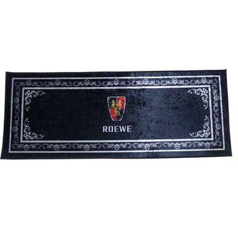 Roewe Imax8 Special Business Car Rear Seat Wood Floor Modification with Middle Row Velvet Carpet-Style Car Floor Mats Ev Roewe Black Middle Row Pad Specifications 120X45