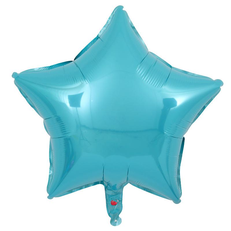 18" Heart and Star Foil Balloons for Weddings and Birthdays