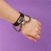 80s Heart Star Spike Leather Bracelet Men Wristband Women Punk Rock Bangle Goth Jewelry Cosplay Emo Gothic Accessories