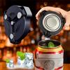 Rotating Design Screw Can Opener Manual Bottle Lid Open Device Jar Lid Opening Tool  Weak Hand