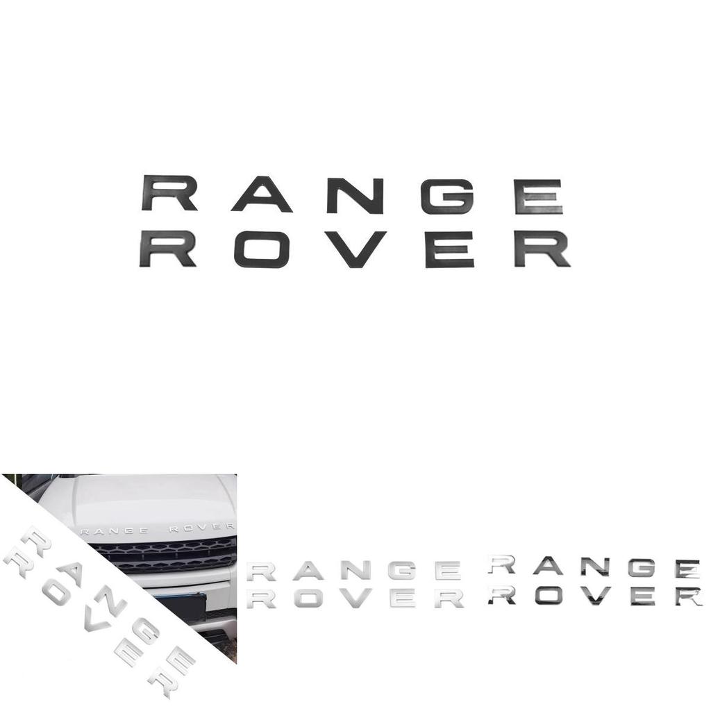 Range Rover Car Emblem Badge With Mirror Finish For Suv Decor