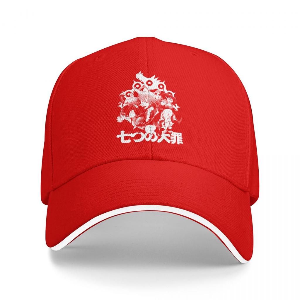 Baseball Caps Escanor Anime Seven Deadly Sins White Casquette Female Male Casual Spring Hats