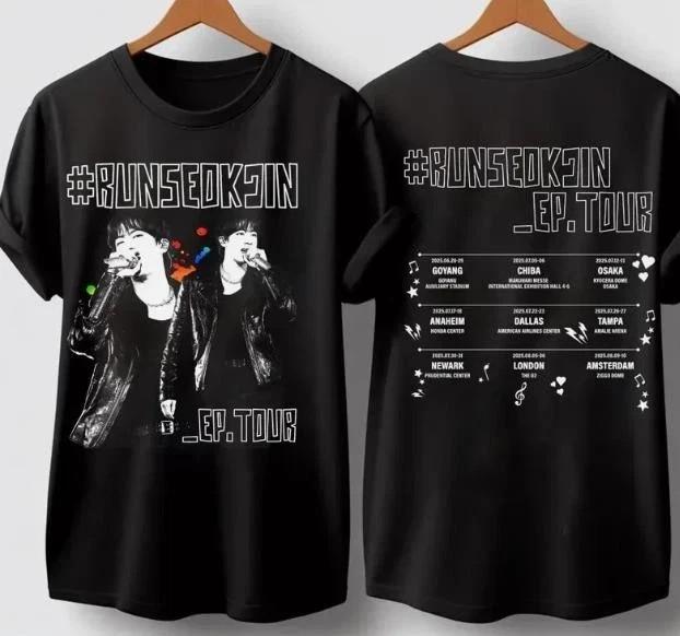 Run Seokjin Ep Tour Shirt, Jin Tour 2025 Shirt, Jin Echo Shirt Unisex T-Shirt XL