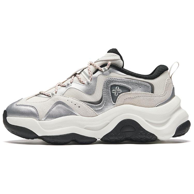 Anta Casual Dance Shoes Women White Pink Blue 122438886-3 38