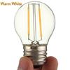2 SZTUKI 220V Vintage G45 E27 4W 6W LED Żarnikowa Żarówka Globalna Retro Edisonowa biały zimny/ciepły