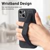 Geeignet für die Handyhülle Apple 16 Pro Max, Armband mit Ledermuster und Anti-Drop-Hülle für iPhone 15 Pro