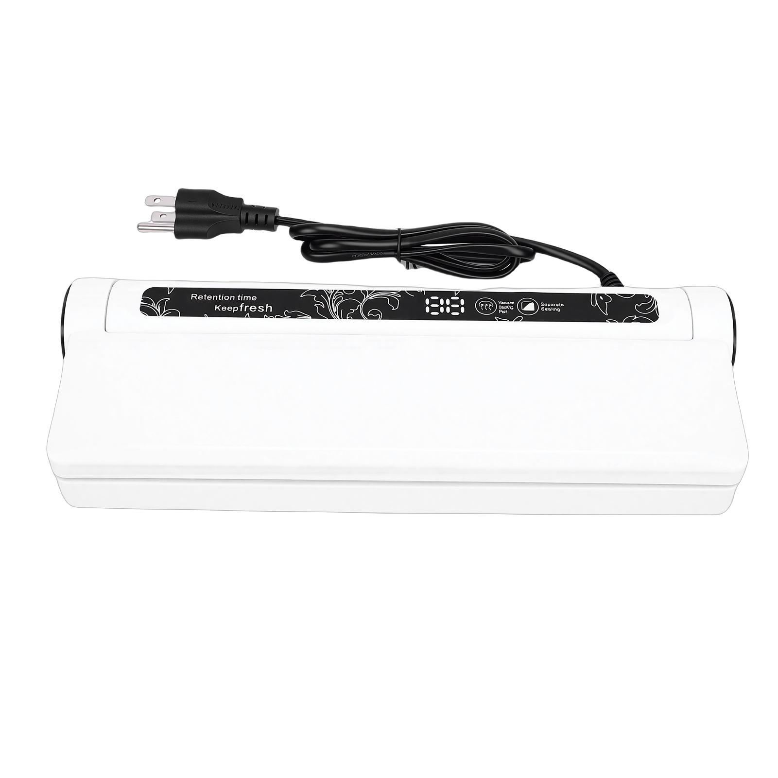 Food Vacuum Sealer Machine Powerful 75KPA Suction Food Sealing Machine with 20 Sealer Bags for Meat Seafood Fruits Nuts