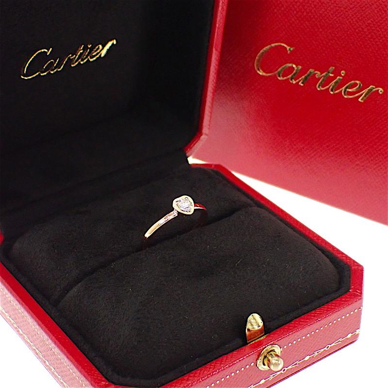 CARTIER  B4088049 #9(JP Size) ring K18 Pink Gold Women